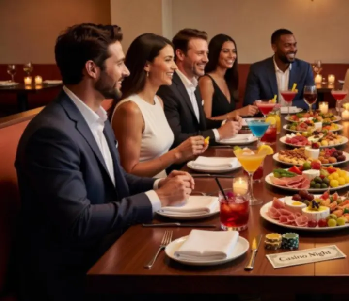 Stylowy wieczór koktajlowy w restauracji Betéti Társaság